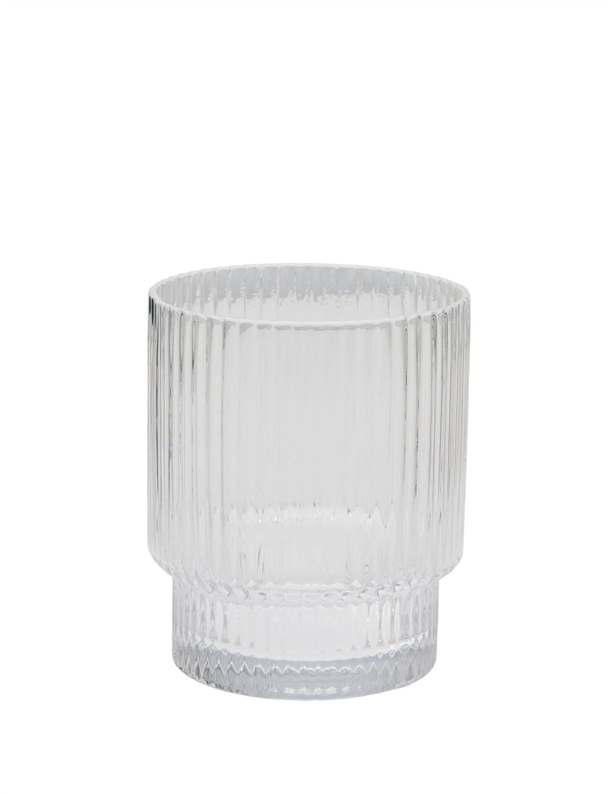 Monaco Fluted Double Old Fashioned Tumbler set of 4