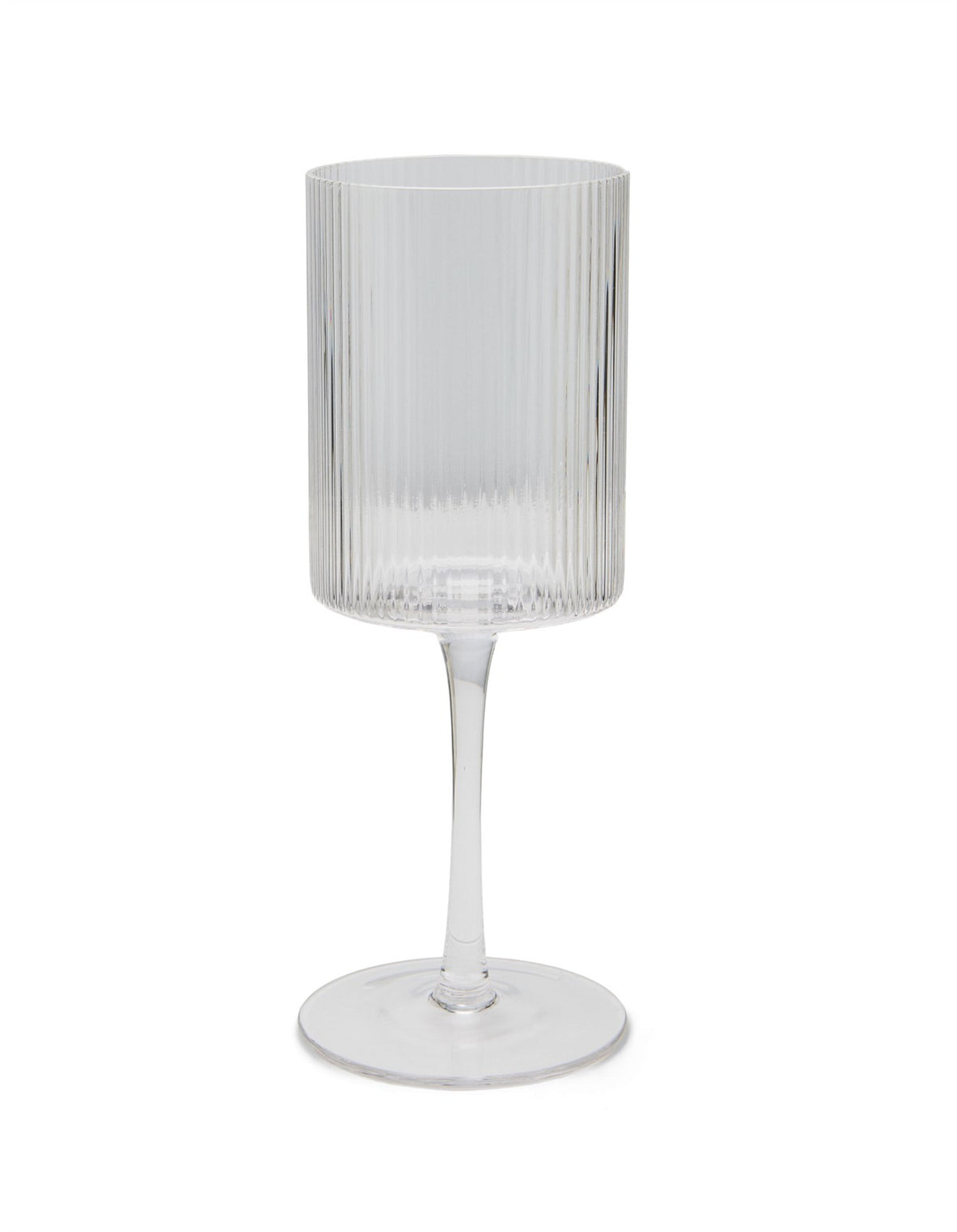 Monaco Fluted Wine Glass set of 4