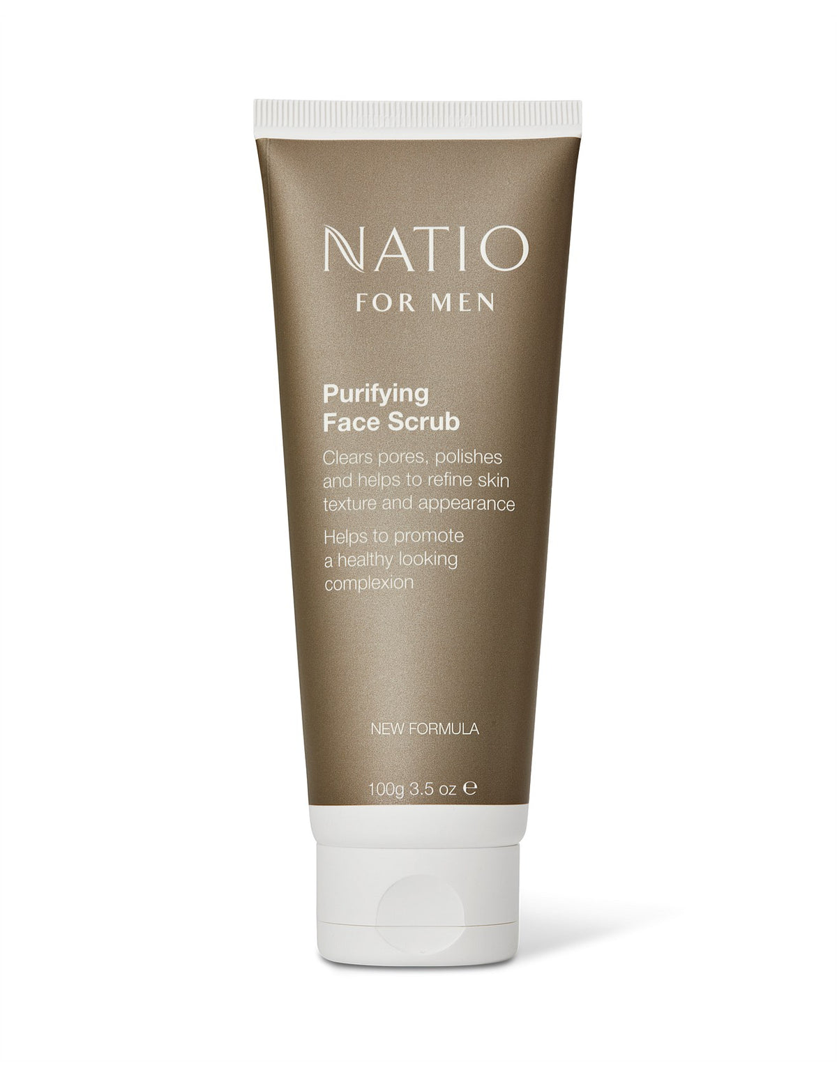 Natio for Men Purifying Face Scrub 100g