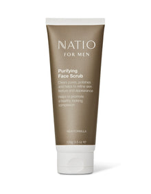 Natio for Men Purifying Face Scrub 100g