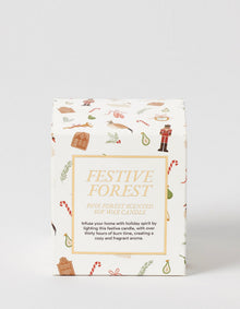 Festive Forest Soy Wax Scented Candle 165g