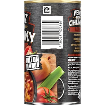 Heinz Big N Chunky Ravioli With Beef & Tomato Canned Meal 535g