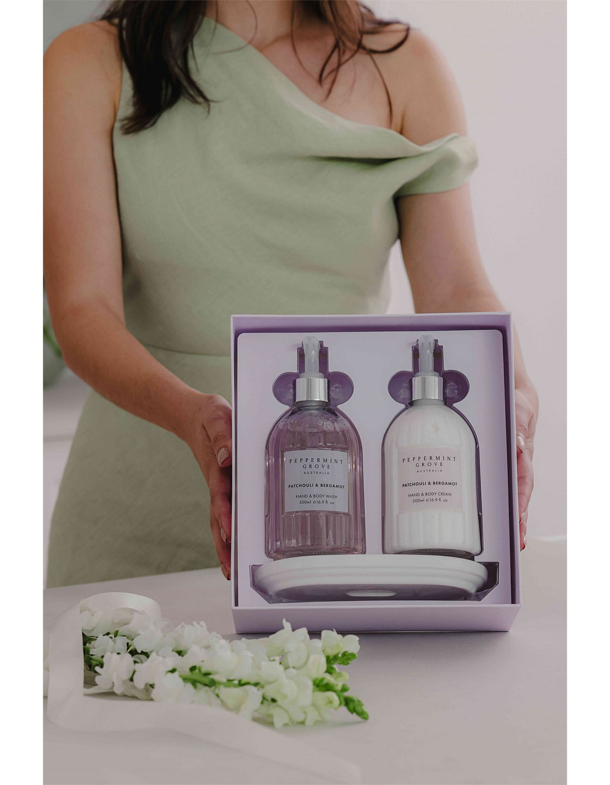 Patchouli & Bergamot Hand Care Gift Set