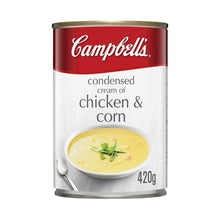 CAMPBELLS SOUP:CREAM OF CHICKEN CORN:.:420 GRAM