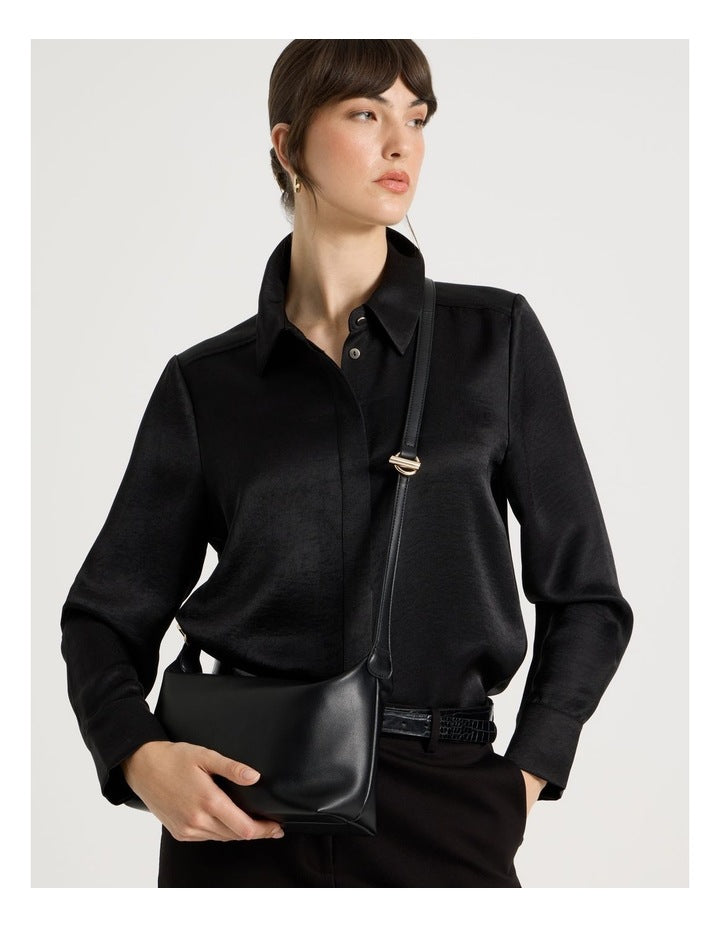Tara Crossbody Bag in Black