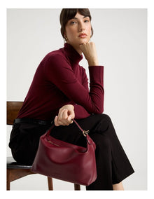 Tara Crossbody Bag in Merlot