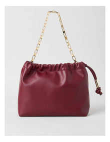 Ashley Shoulder Bag in Merlot