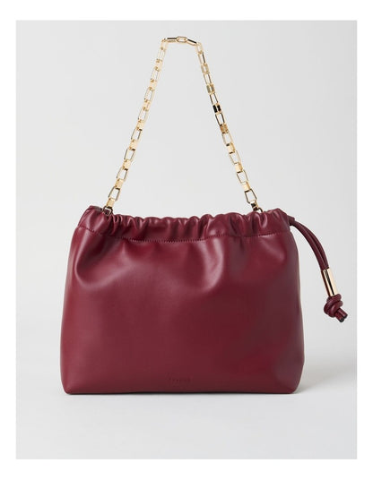Ashley Shoulder Bag in Merlot