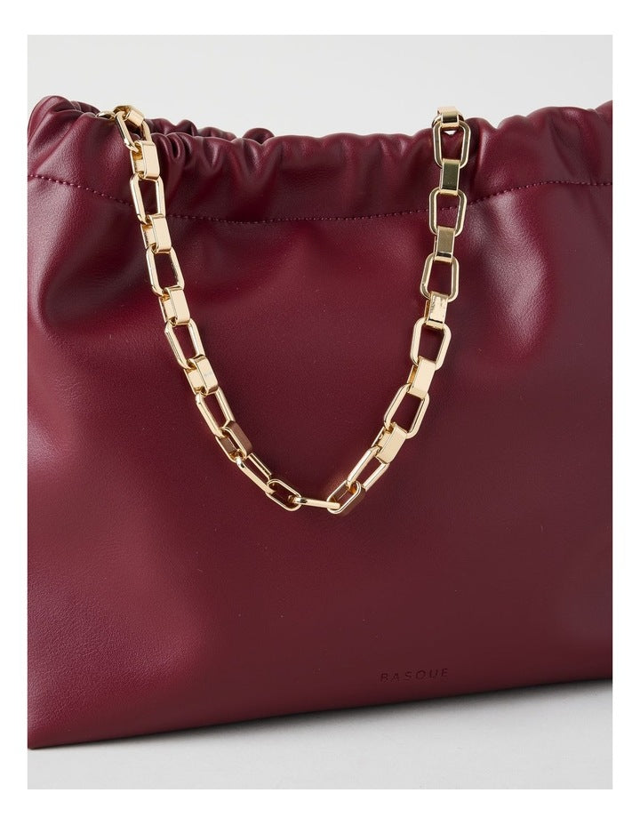Ashley Shoulder Bag in Merlot