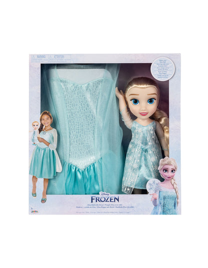 DISNEY FROZEN ELSA DOLL AND DRESS