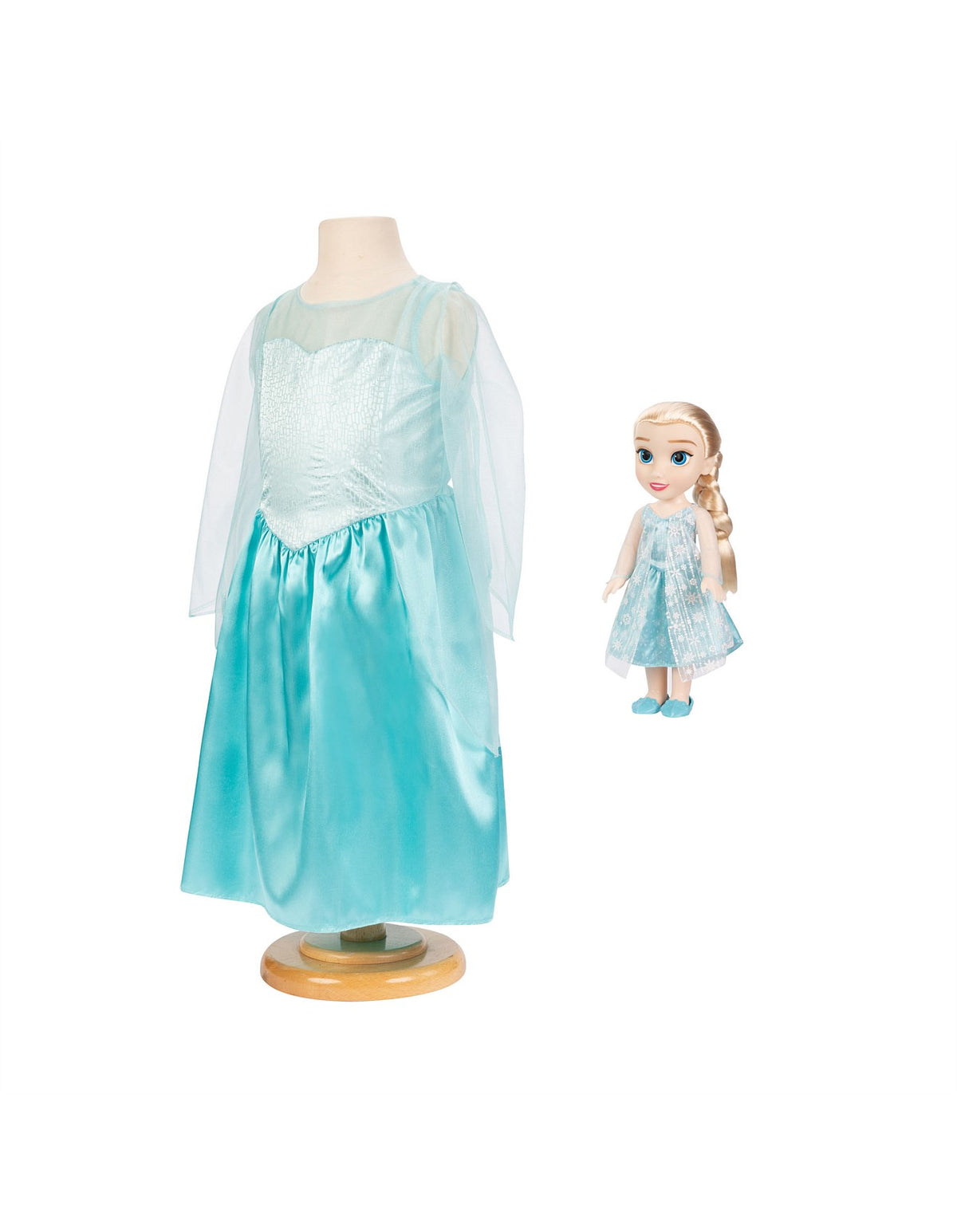 DISNEY FROZEN ELSA DOLL AND DRESS