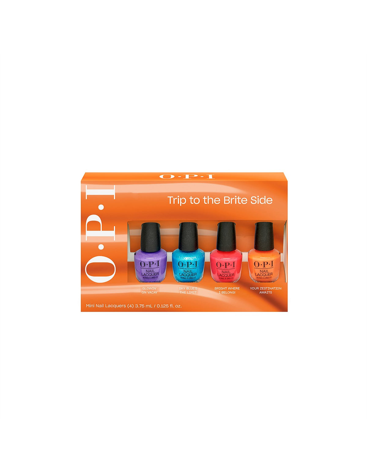 Trip To The Bright Side Nail Lacquer Mini 4pk