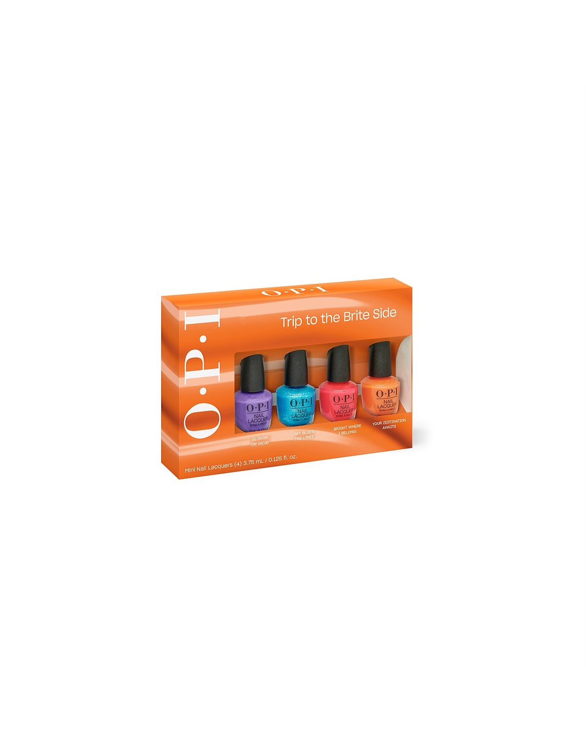 Trip To The Bright Side Nail Lacquer Mini 4pk