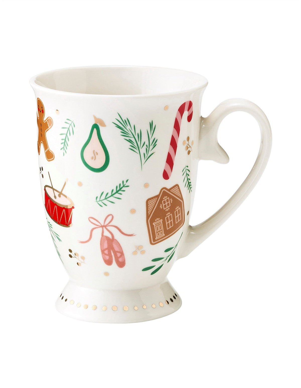 Tis the Season Footed Mug