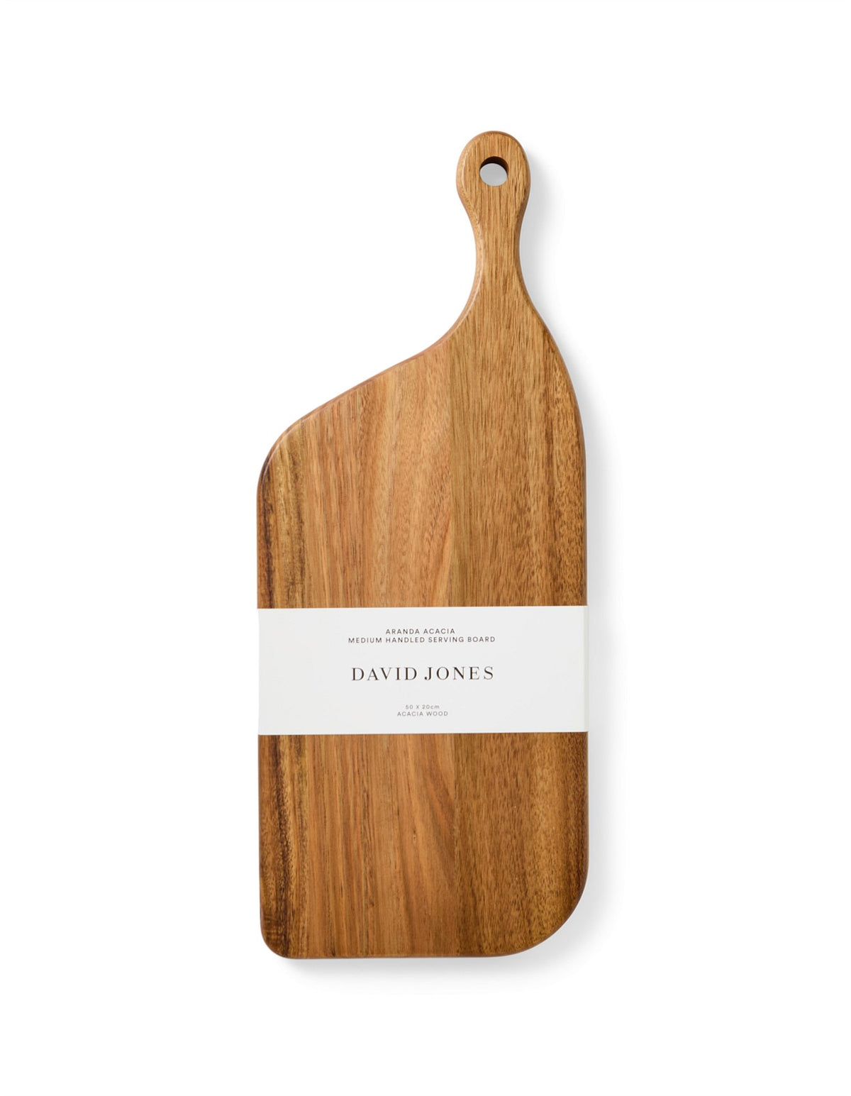 Aranda Acacia Handled Serving Board