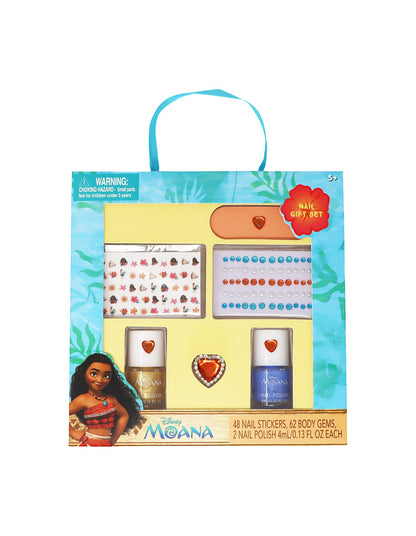 DISNEY MOANA BOLD ADVENTURES NAIL SET