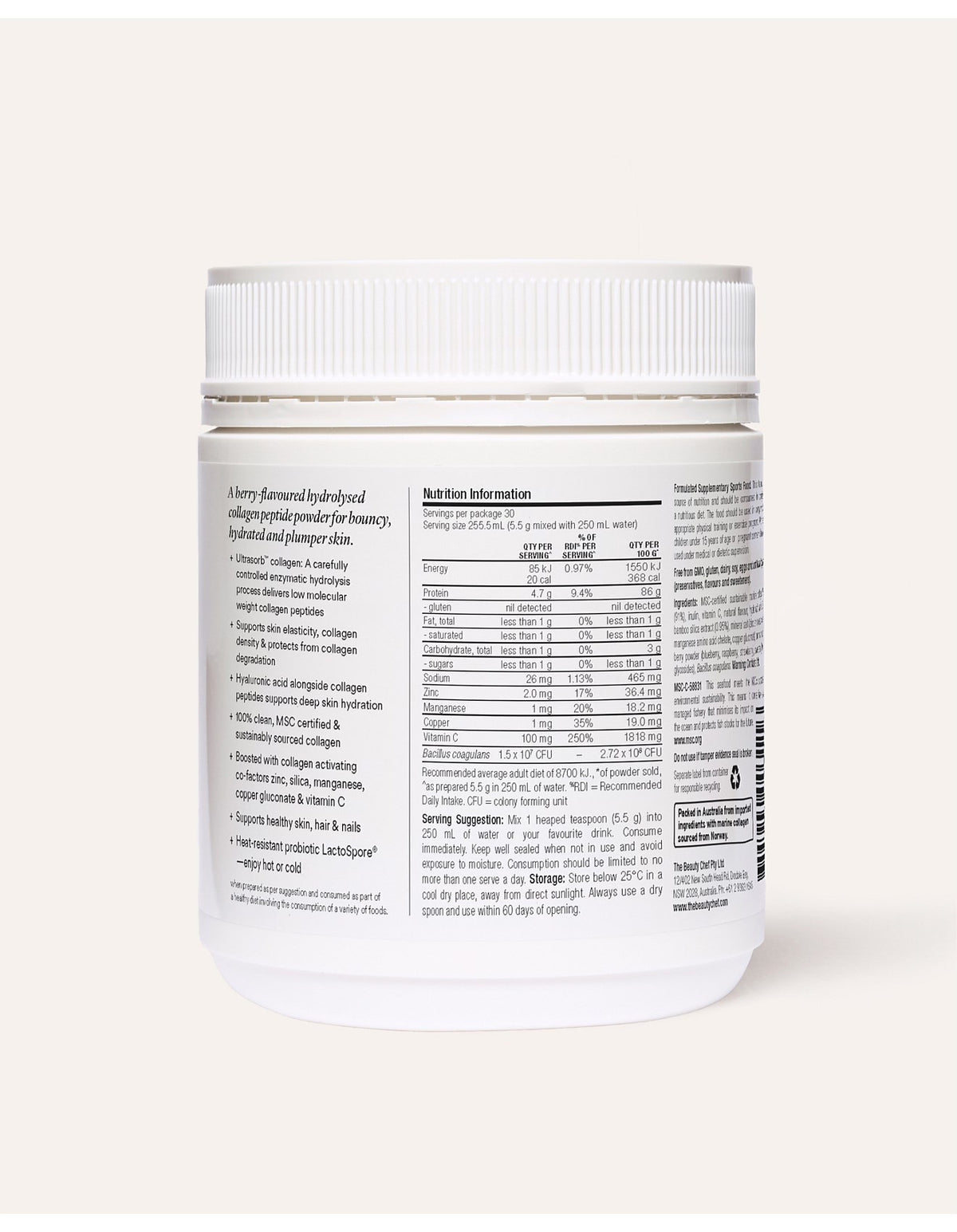 Deep Marine Collagen Berry 165g