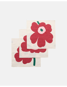Unikko Fabric napkin Set of 3