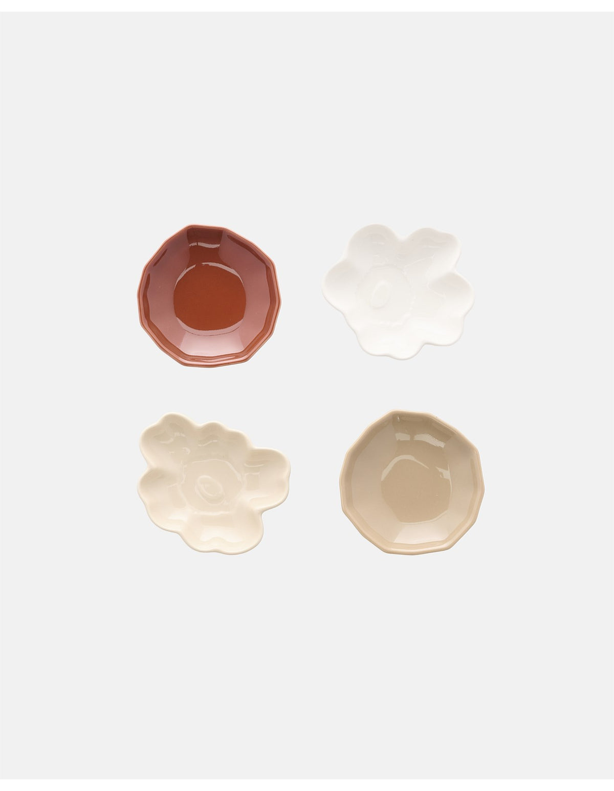Unikko & Kivet Plate Set of 4