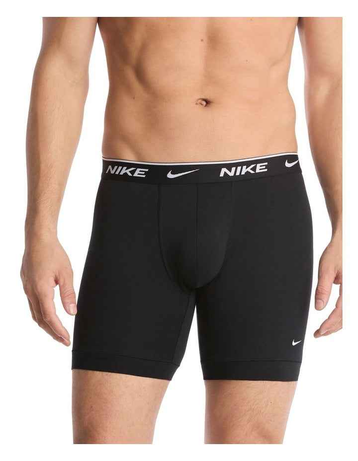 Everyday Stretch Boxer Brief 3 Pack in Black