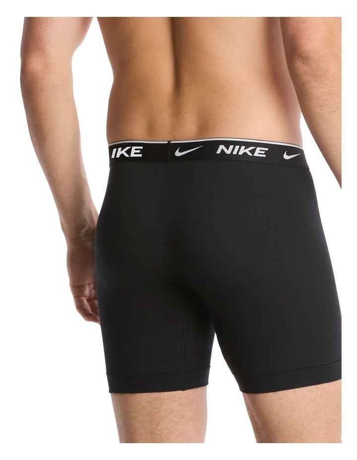 Everyday Stretch Boxer Brief 3 Pack in Black
