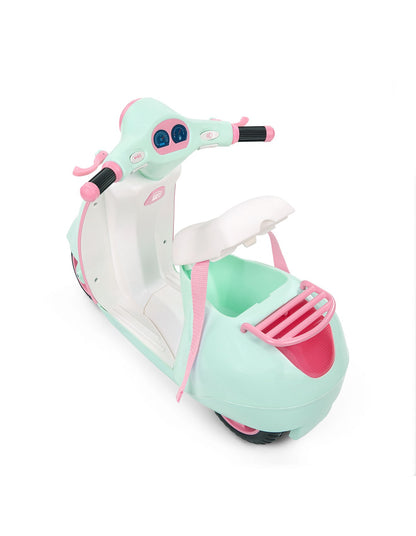 SCOOTER WITH HELMET