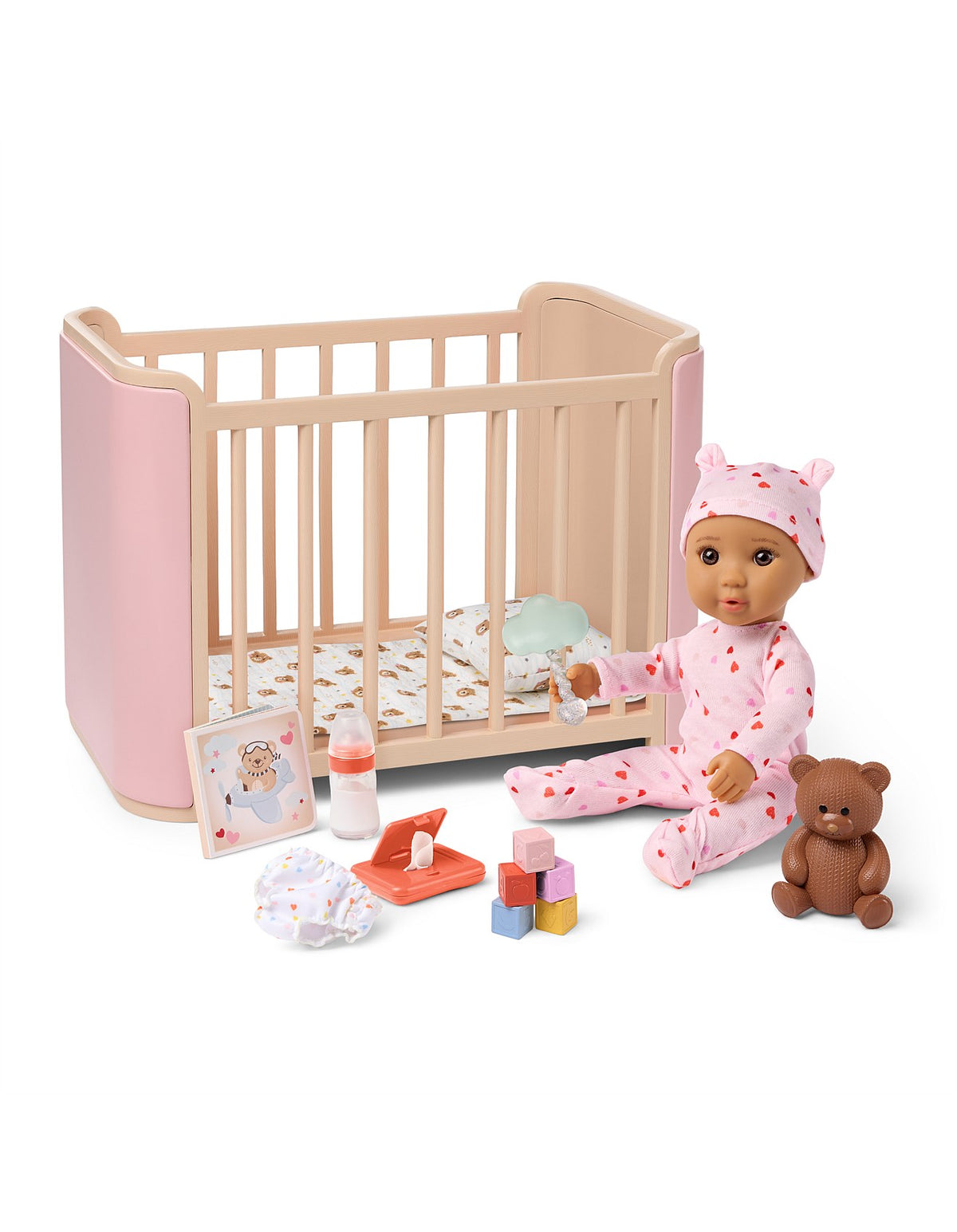 BABY SISTER CHANGE TABLE PLAYSET WITH ACCESSORIES
