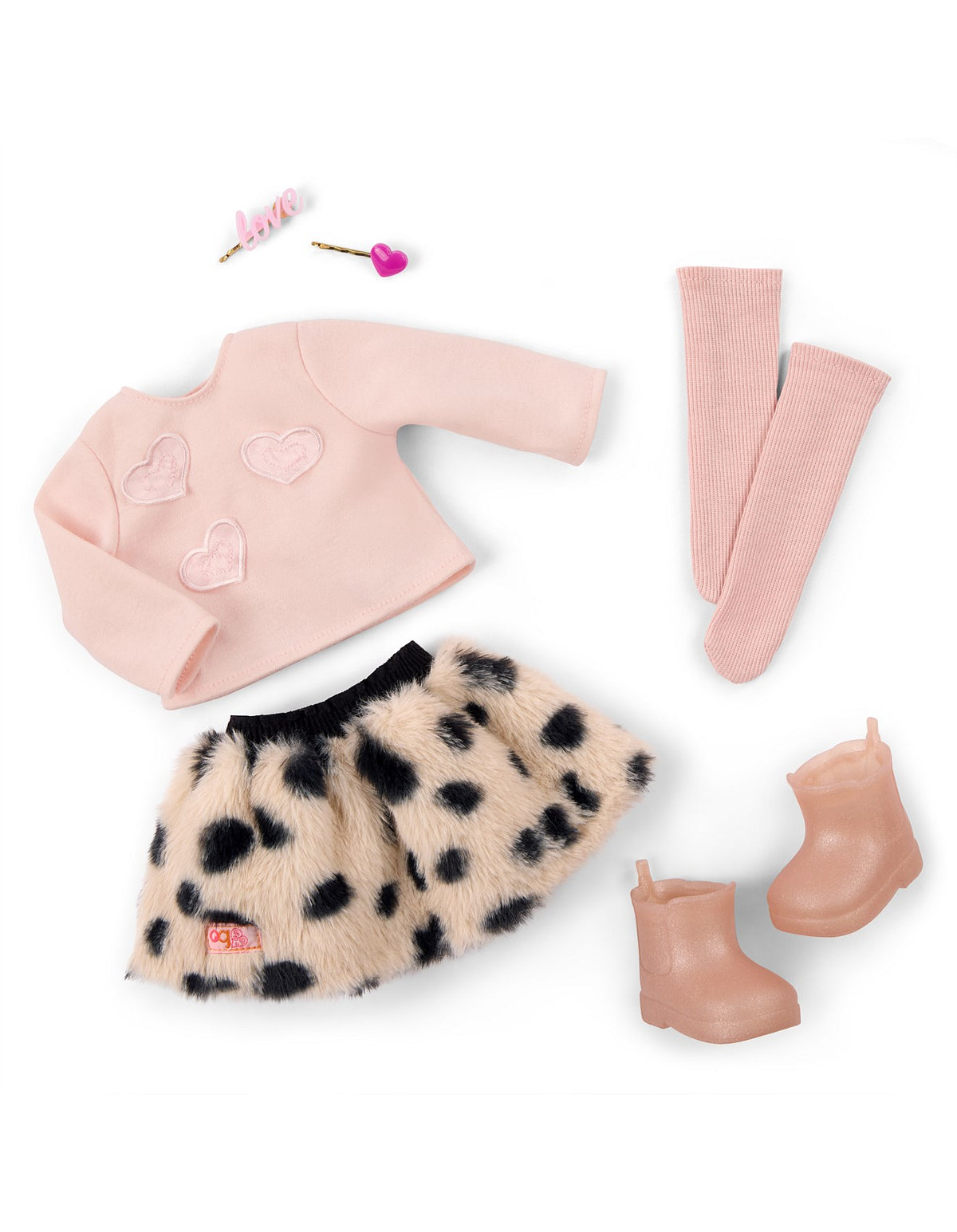 DOLL WITH GIRLY OUTFIT - DANIELLE