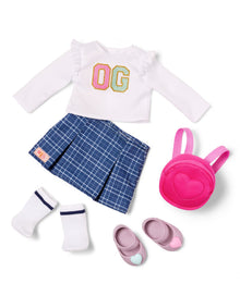 SCHOOL OUTFIT WITH BAG