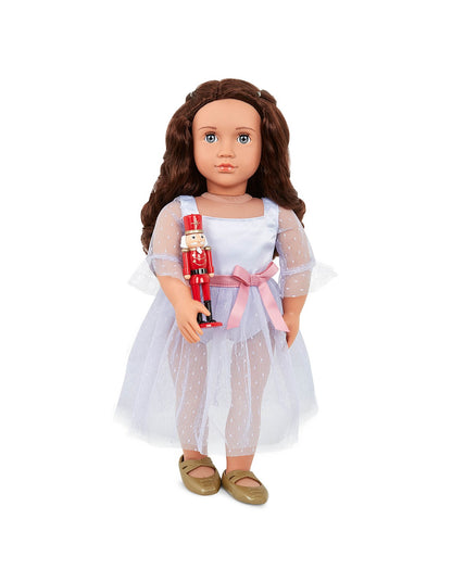 BALLERINA DOLL WITH NUTCRACKER CLARA