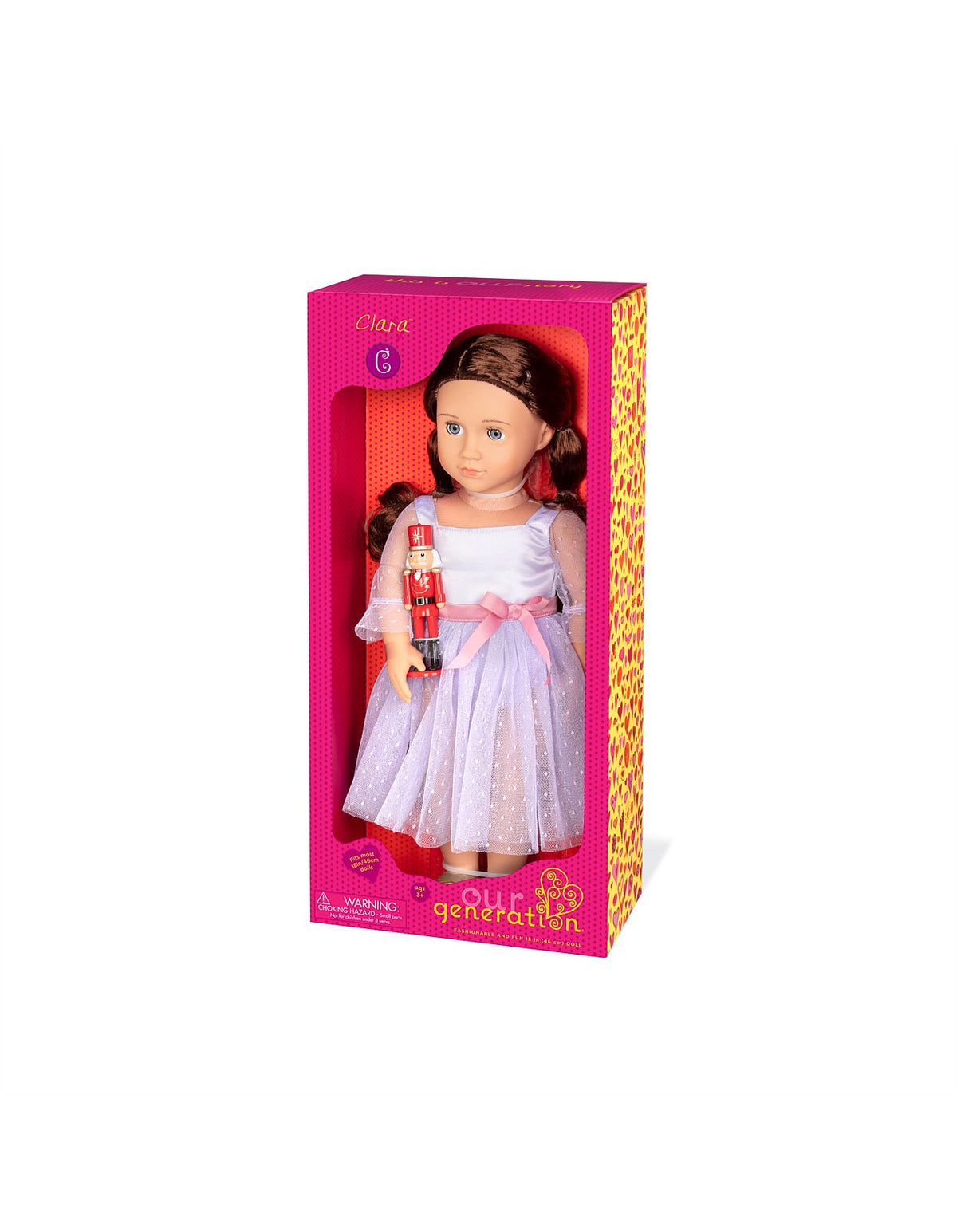 BALLERINA DOLL WITH NUTCRACKER CLARA