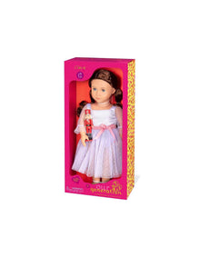 BALLERINA DOLL WITH NUTCRACKER CLARA
