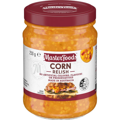 MasterFoods Classic Corn Relish 250g