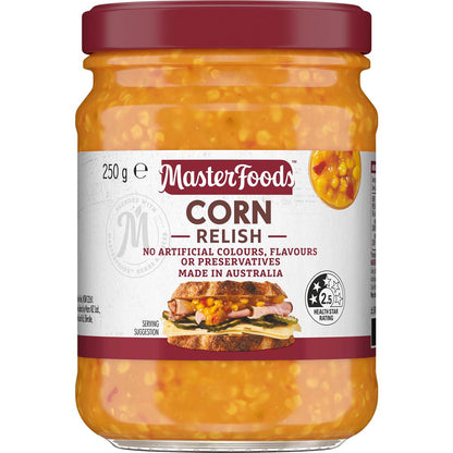 MasterFoods Classic Corn Relish 250g