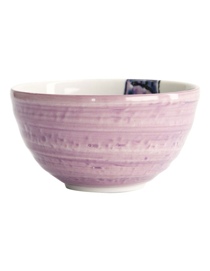 Seafood Fugu Bowl 13x7cm in Purple
