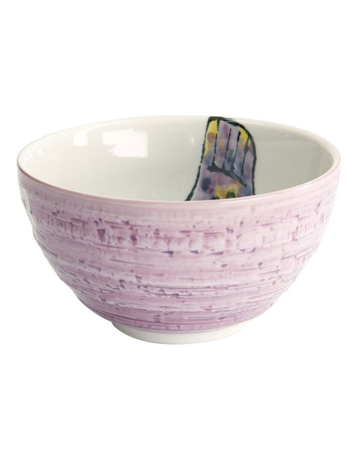 Seafood Fugu Bowl 15.5x8cm in Purple