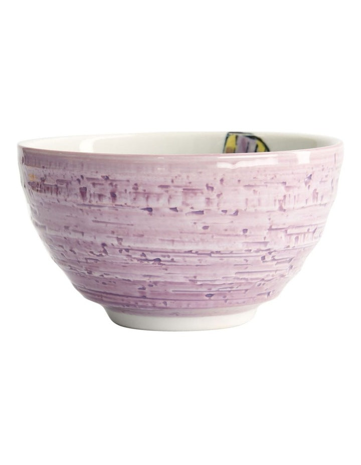 Seafood Fugu Bowl 15.5x8cm in Purple