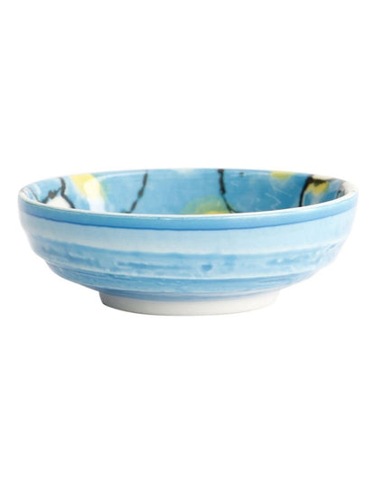 Seafood Crab Dish 9.5x3cm in Light Blue