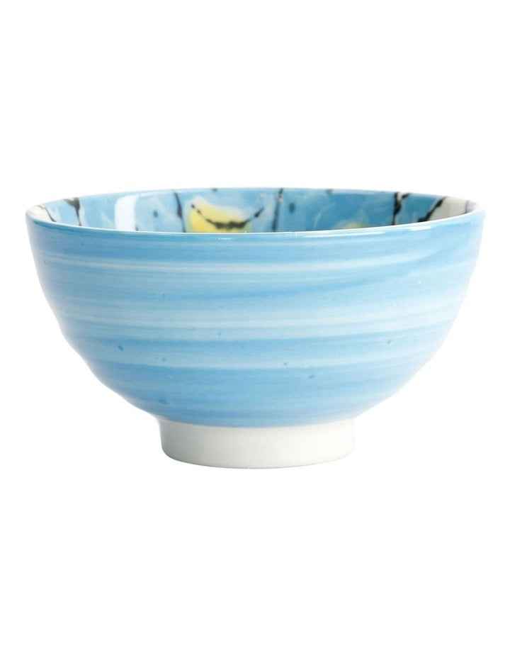 Seafood Crab Rice Bowl 11x6cm in Light Blue