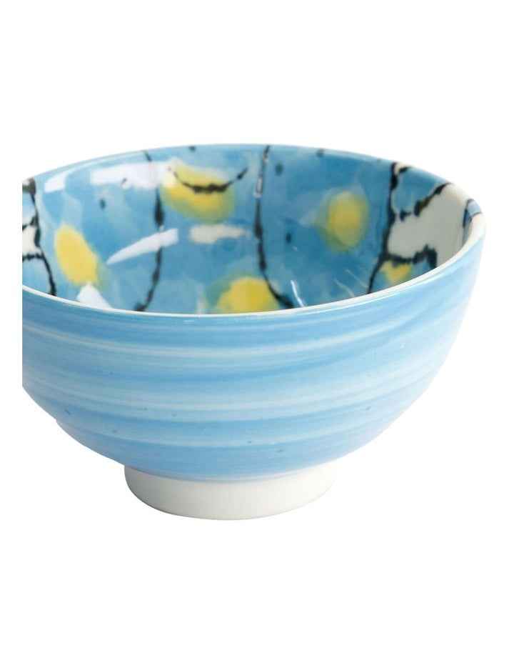 Seafood Crab Rice Bowl 11x6cm in Light Blue