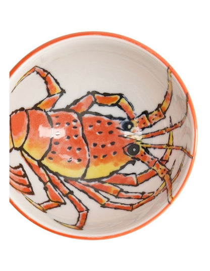 Seafood Lobster Rice Bowl 11x6cm in Red