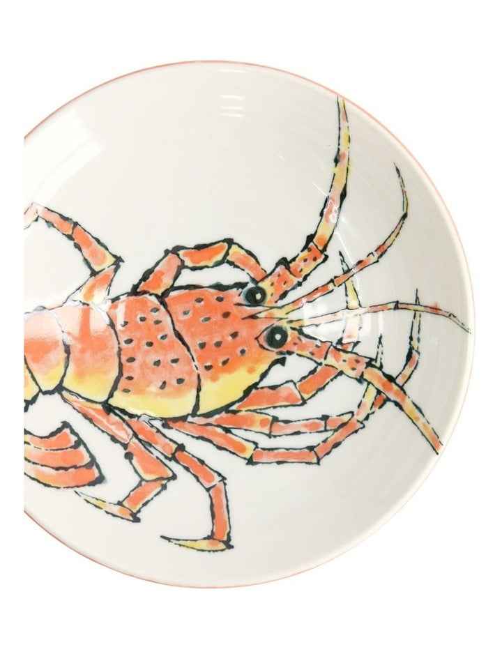 Seafood Lobster Deep Plate 21.5x5cm in Red