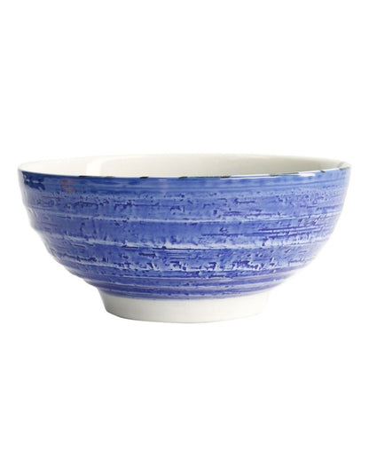 Seafood Snapper Ramen Bowl 18.5x8cm in Blue