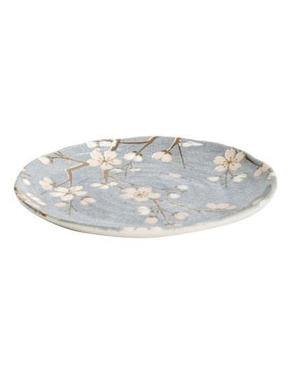 Fujisakura Plate 16.5x2cm in Grey