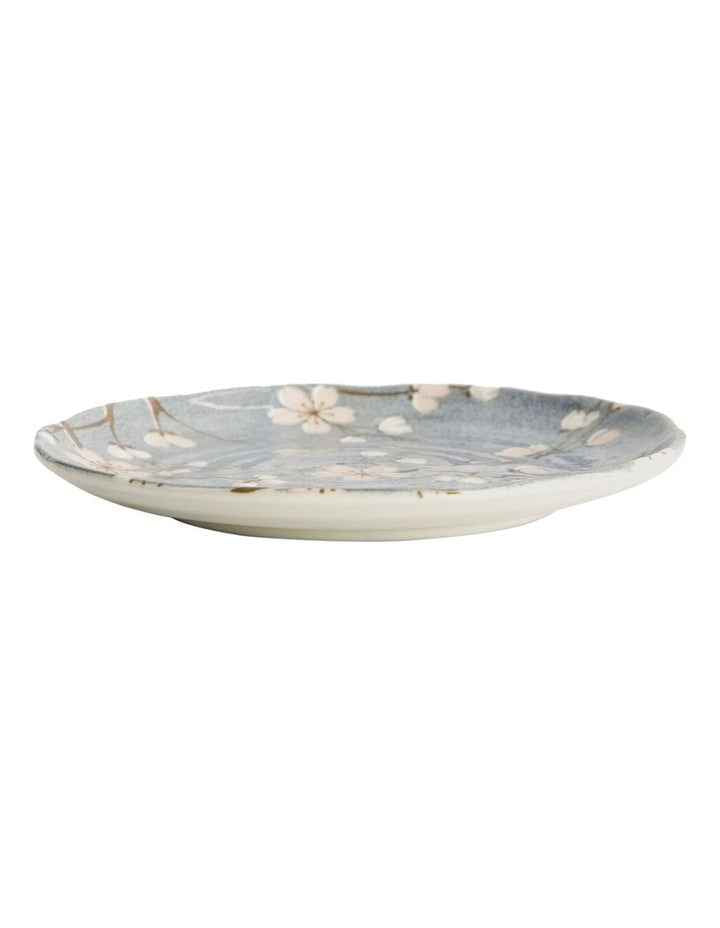Fujisakura Plate 16.5x2cm in Grey