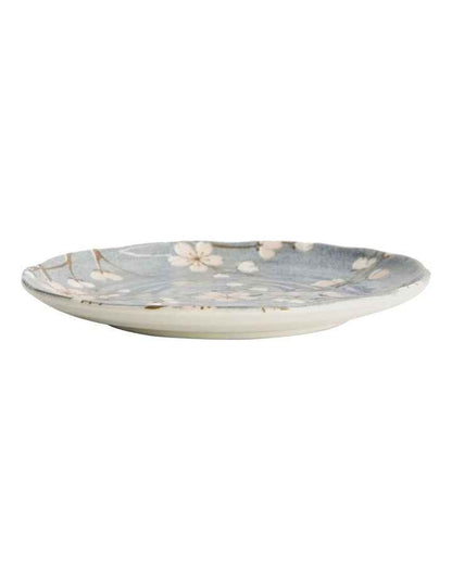 Fujisakura Plate 16.5x2cm in Grey