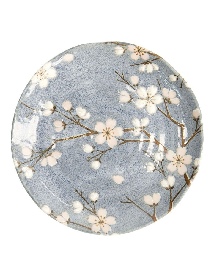 Fujisakura Plate 16.5x2cm in Grey