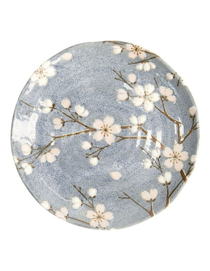 Fujisakura Plate 16.5x2cm in Grey