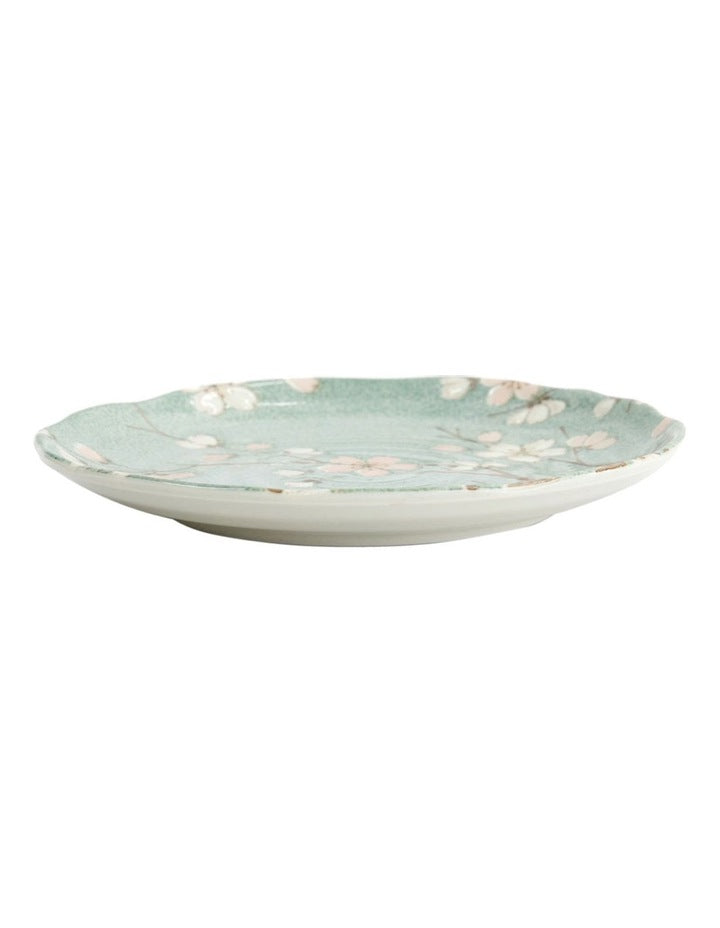 Fujisakura Plate 16.5x2cm in Green