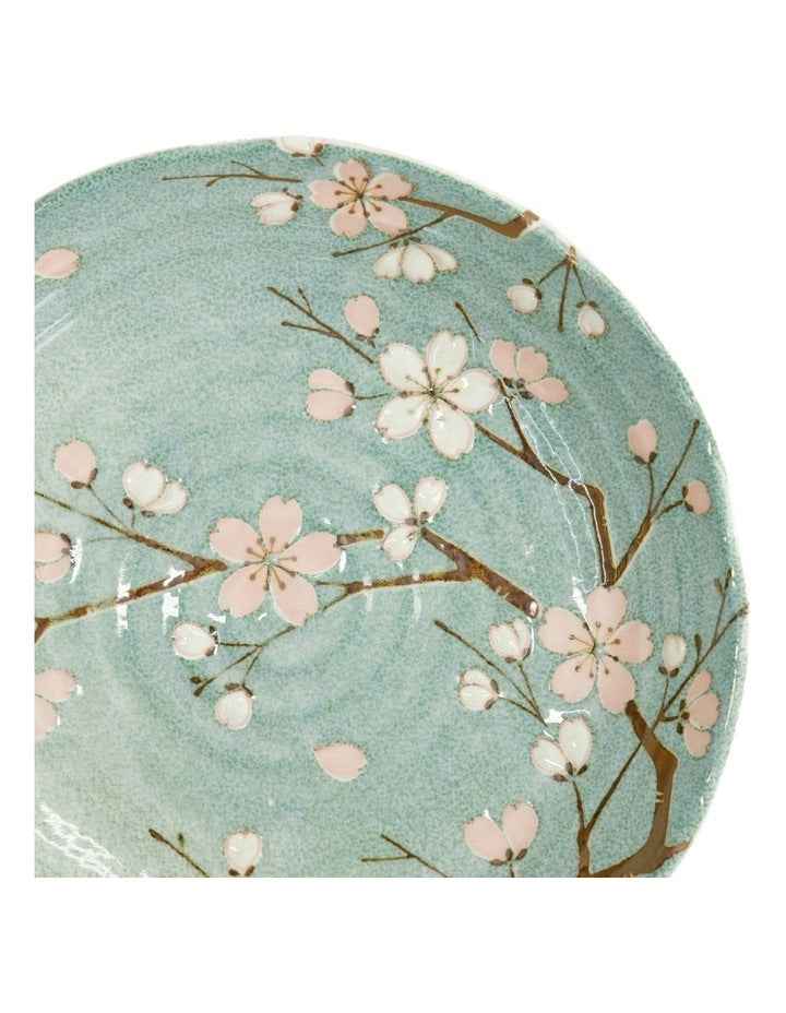 Fujisakura Plate 22x4cm in Green